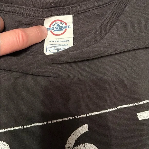 Vintage 90’s T-Shirt retro 867-539 Black Tee - Picture 2 of 3